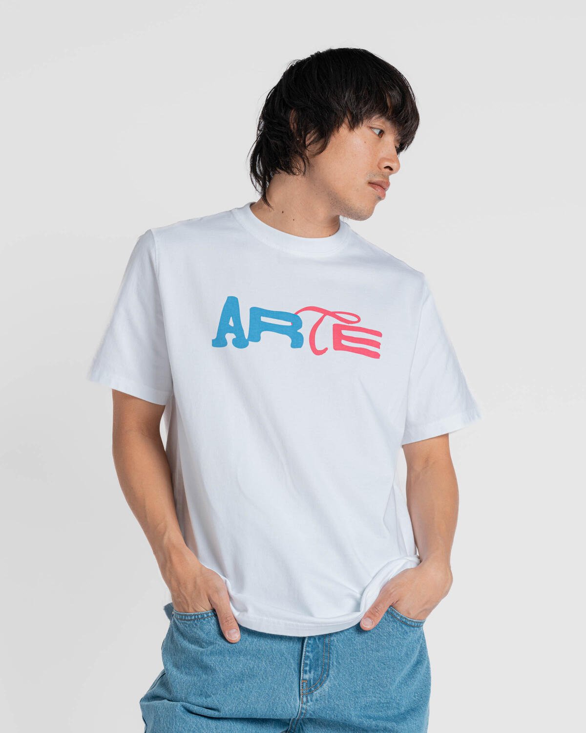 Arte Antwerp Duo Print Logo T-shirt | SS25-111T-100 | AFEW STORE